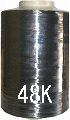 PAN系　カーボンファイバー　48K　標準弾性率（中位）　8Kg　（糸長1,250m　紙管巻）【送料無料】