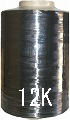 PAN系　カーボンファイバー　12K　標準弾性率（中位）　4Kg　（糸長5,000m　紙管巻）【送料無料】